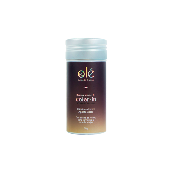 Hairstick anti-frizz color-in tono castaño oscuro