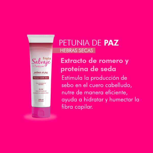 Shampoo petunia de Paz
