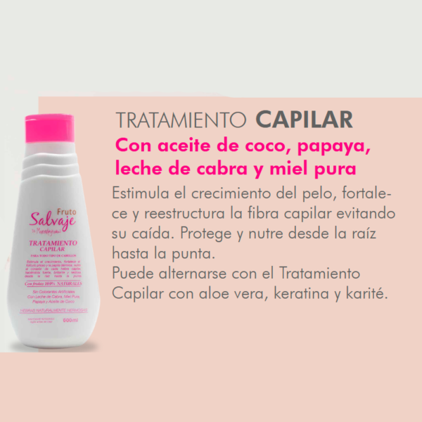 Tratamiento capilar aceite de coco